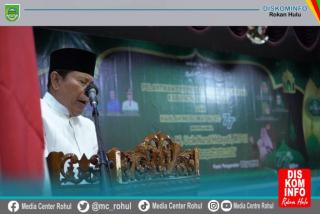 Bupati Sukiman Harap 5 Program Muslimat NU Bersinergi dan Dukung Program Pemkab Rohul